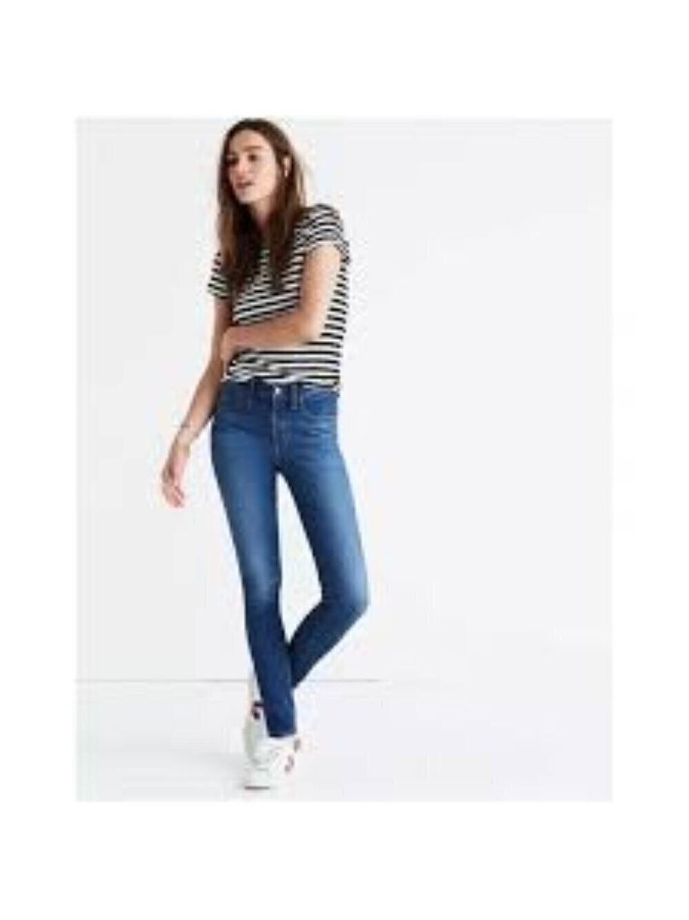 Madewell 10" Roadtripper High Rise 5 Pocket Zip Up Jeans Size 27
